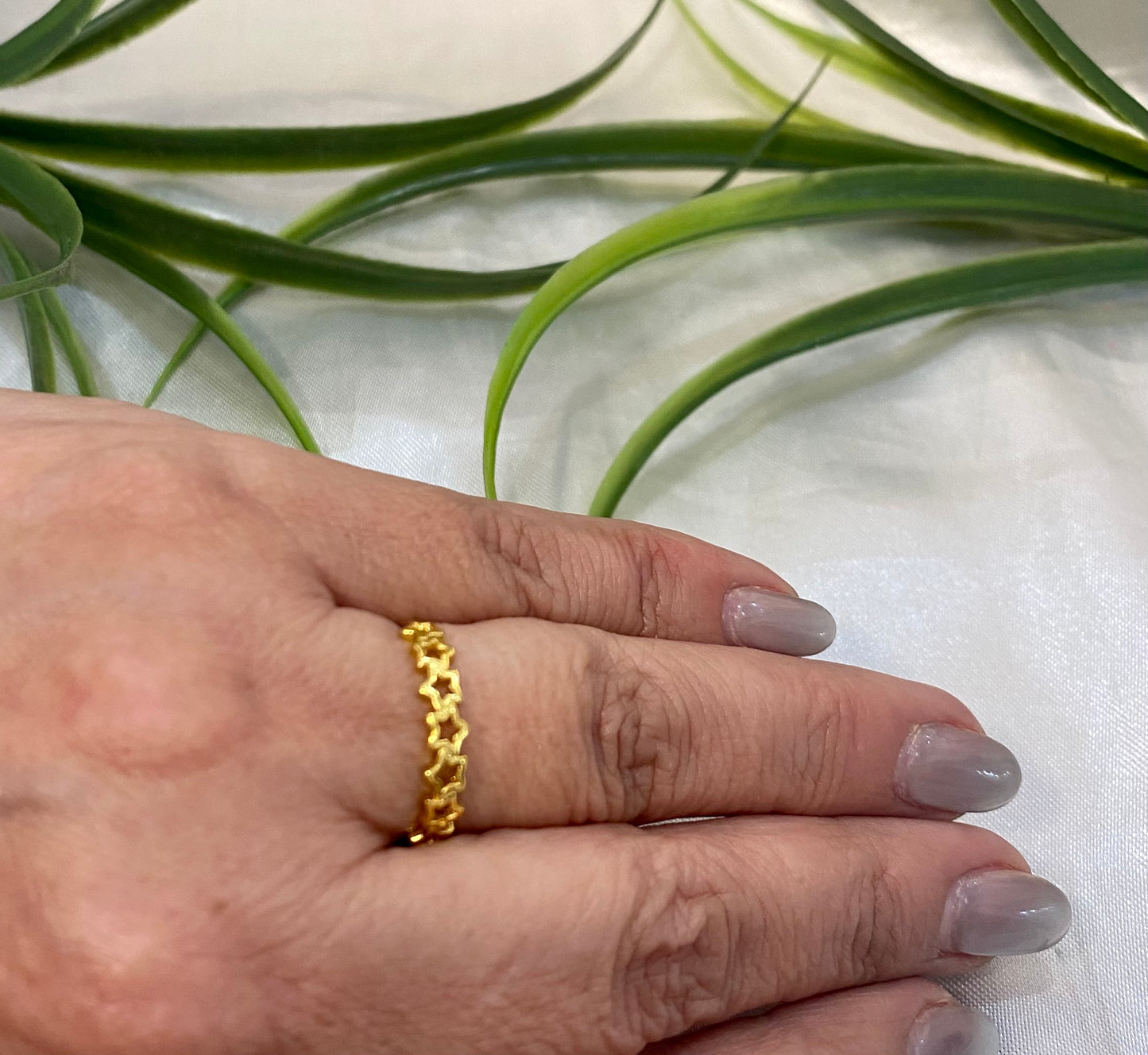 Anillo con 7 estrellas