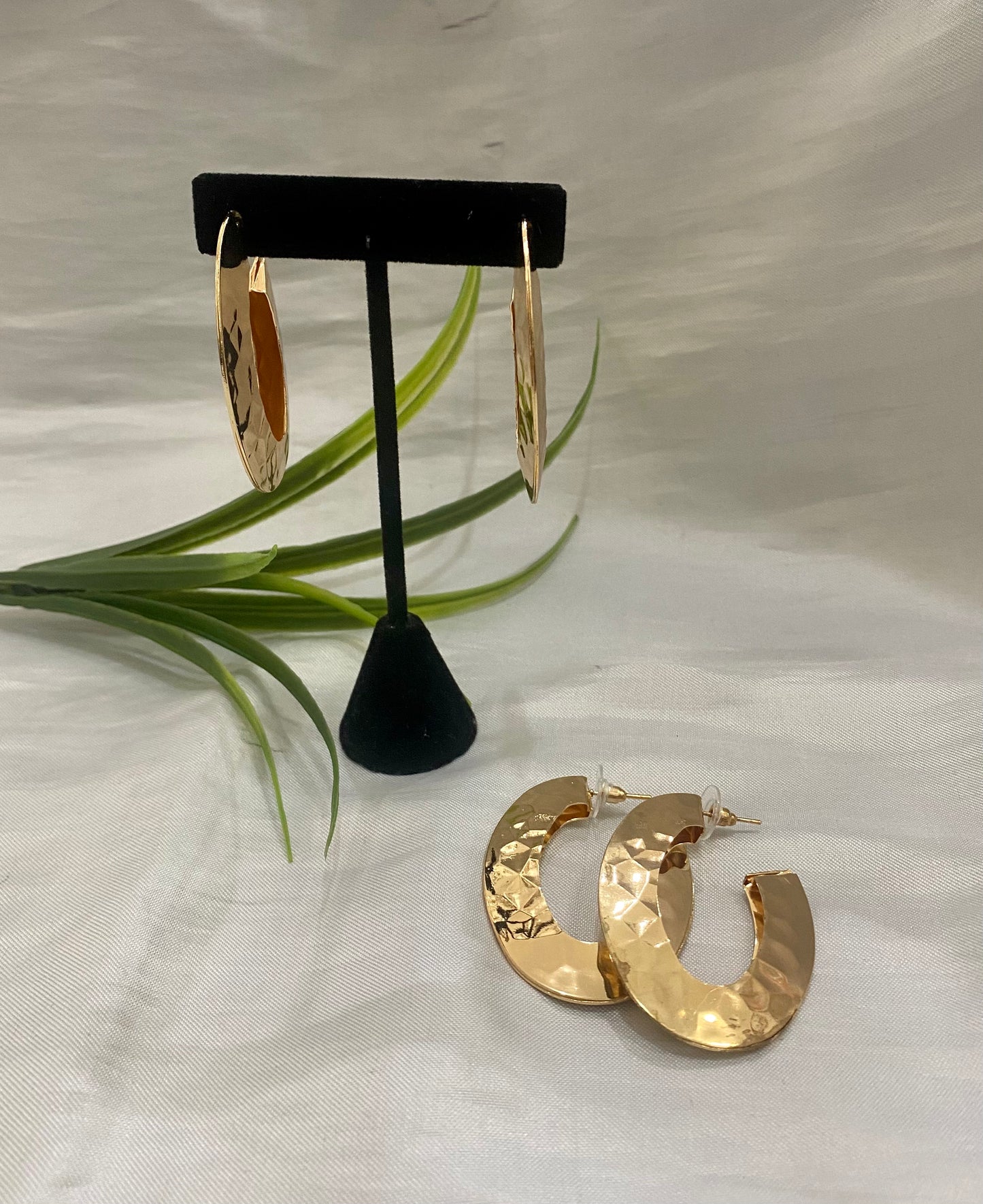 Aretes Gancho Troquelado