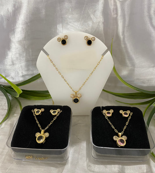 Juego Ratón zirconia