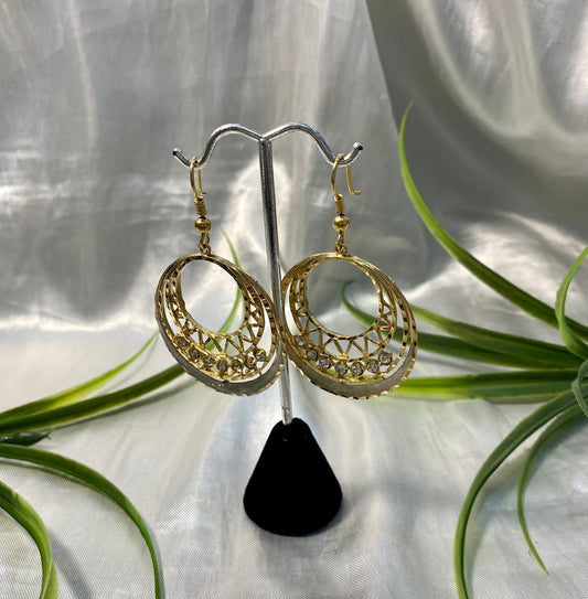 Arete tipo Oaxaqueño, Chapa de oro.