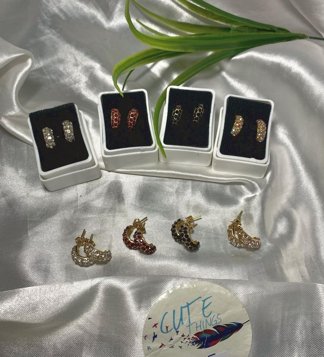 medias arracaditas Chapa de oro