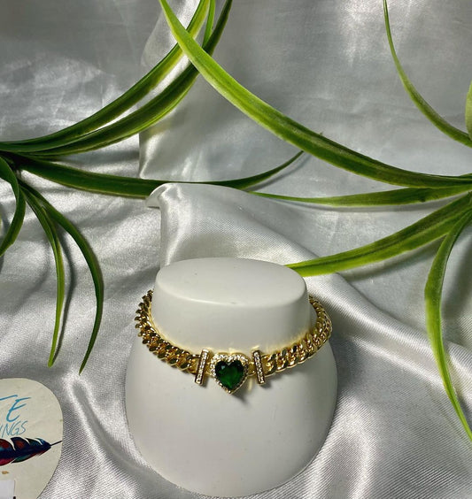 Pulsera de oro laminado