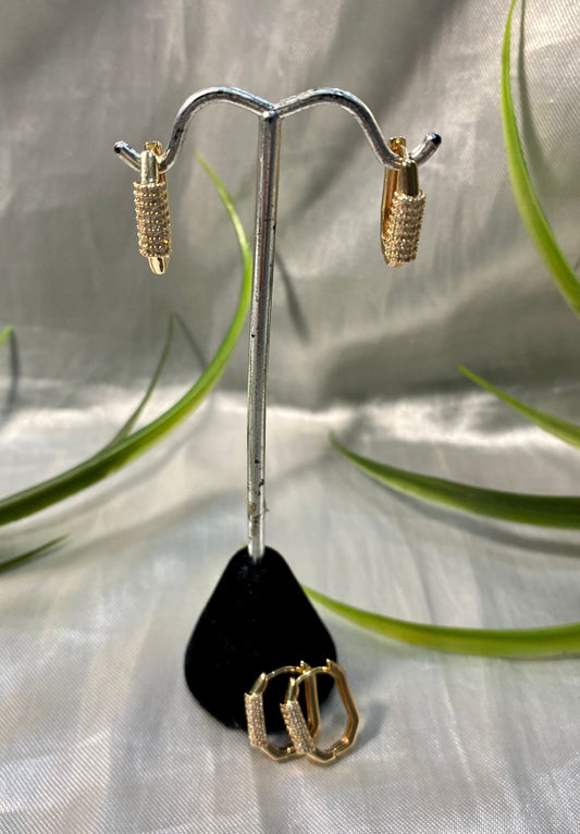 Arete rectángulo con Zirconia laminado