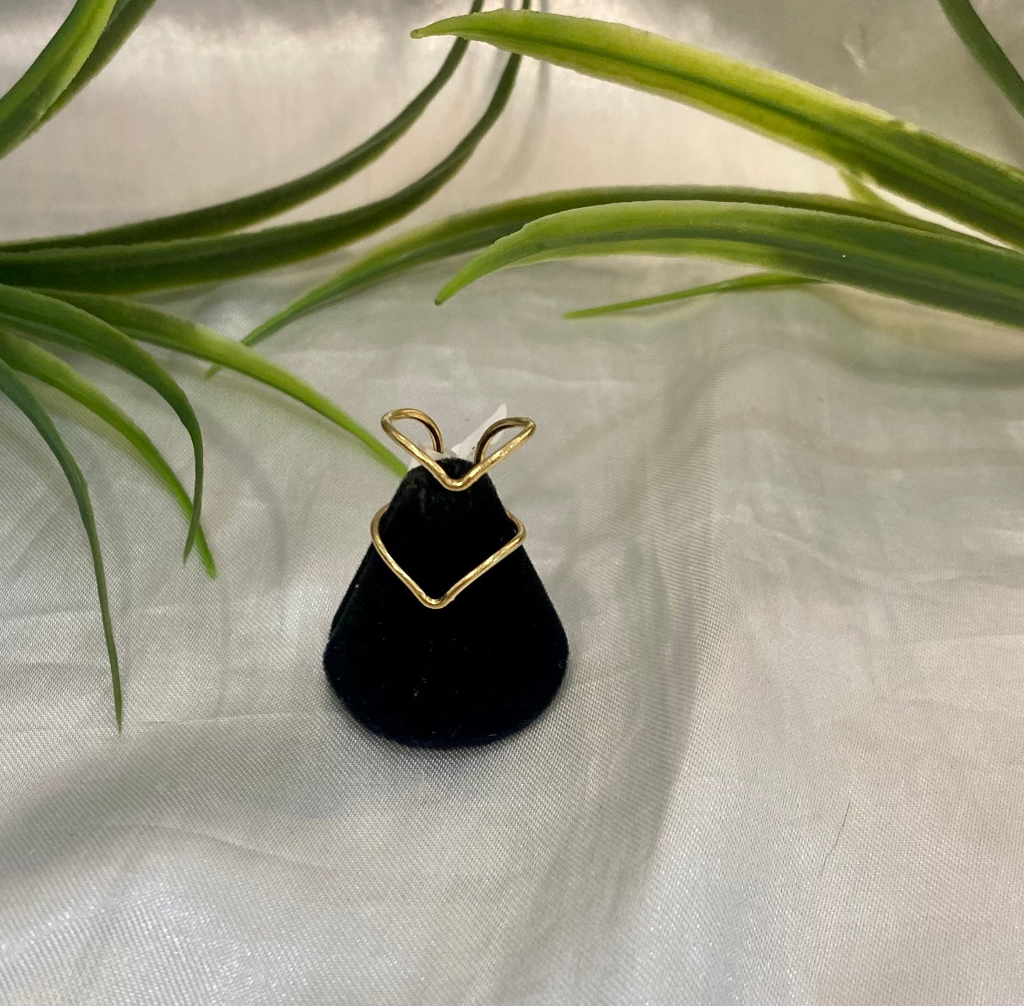 Anillo doble de medio dedo