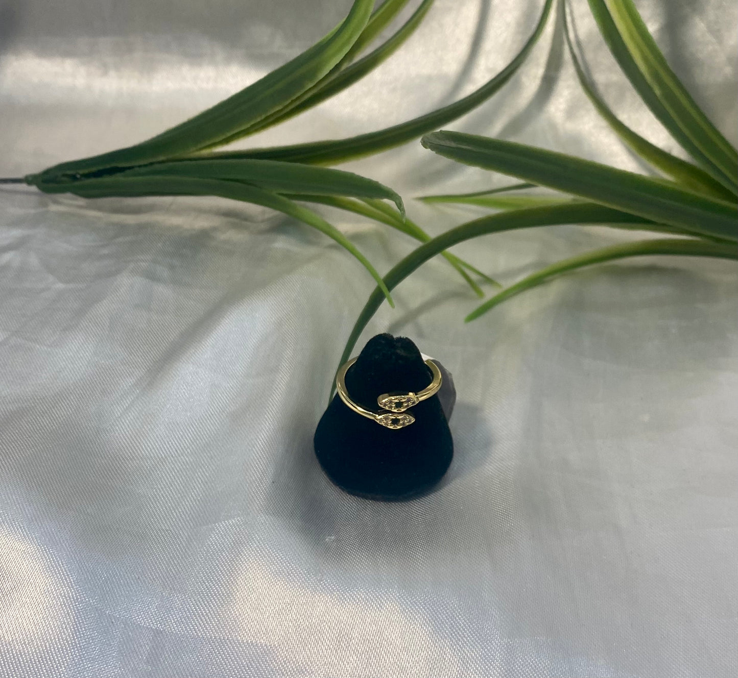 Anillo con ojos encontrados