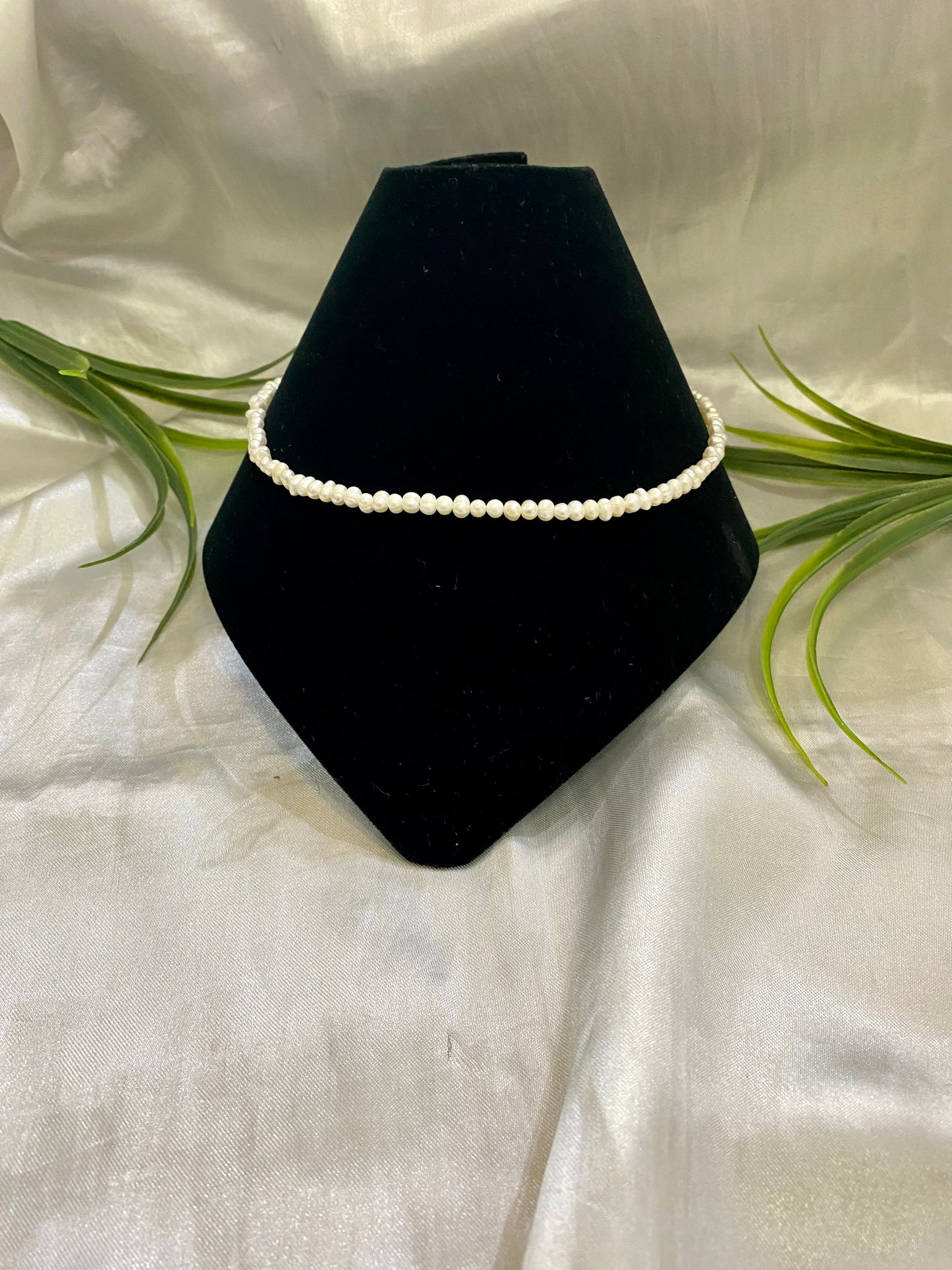 Collar de Perla de río #6