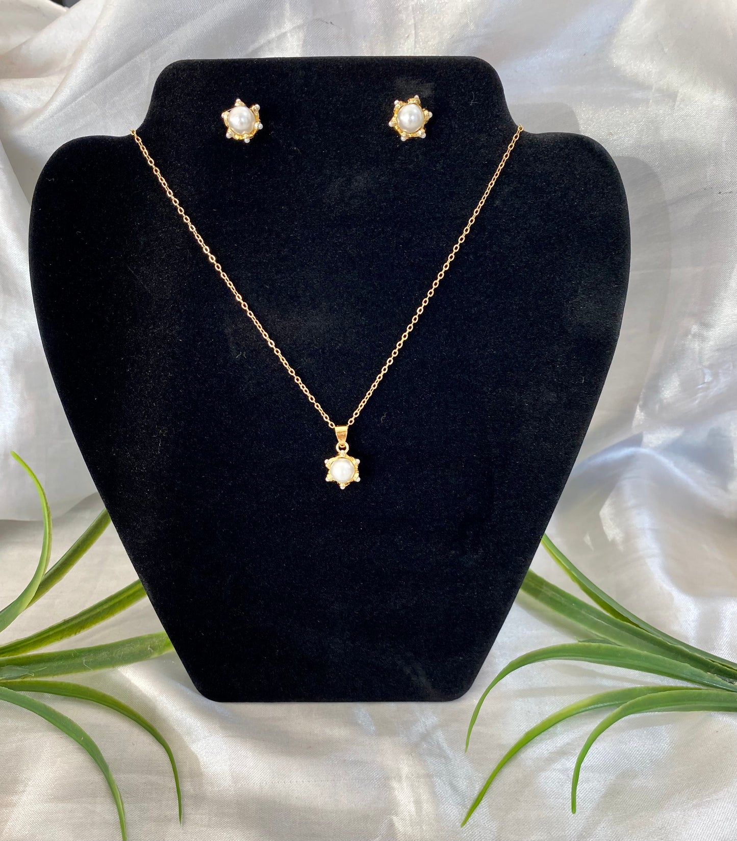 Juego de flor de Perla