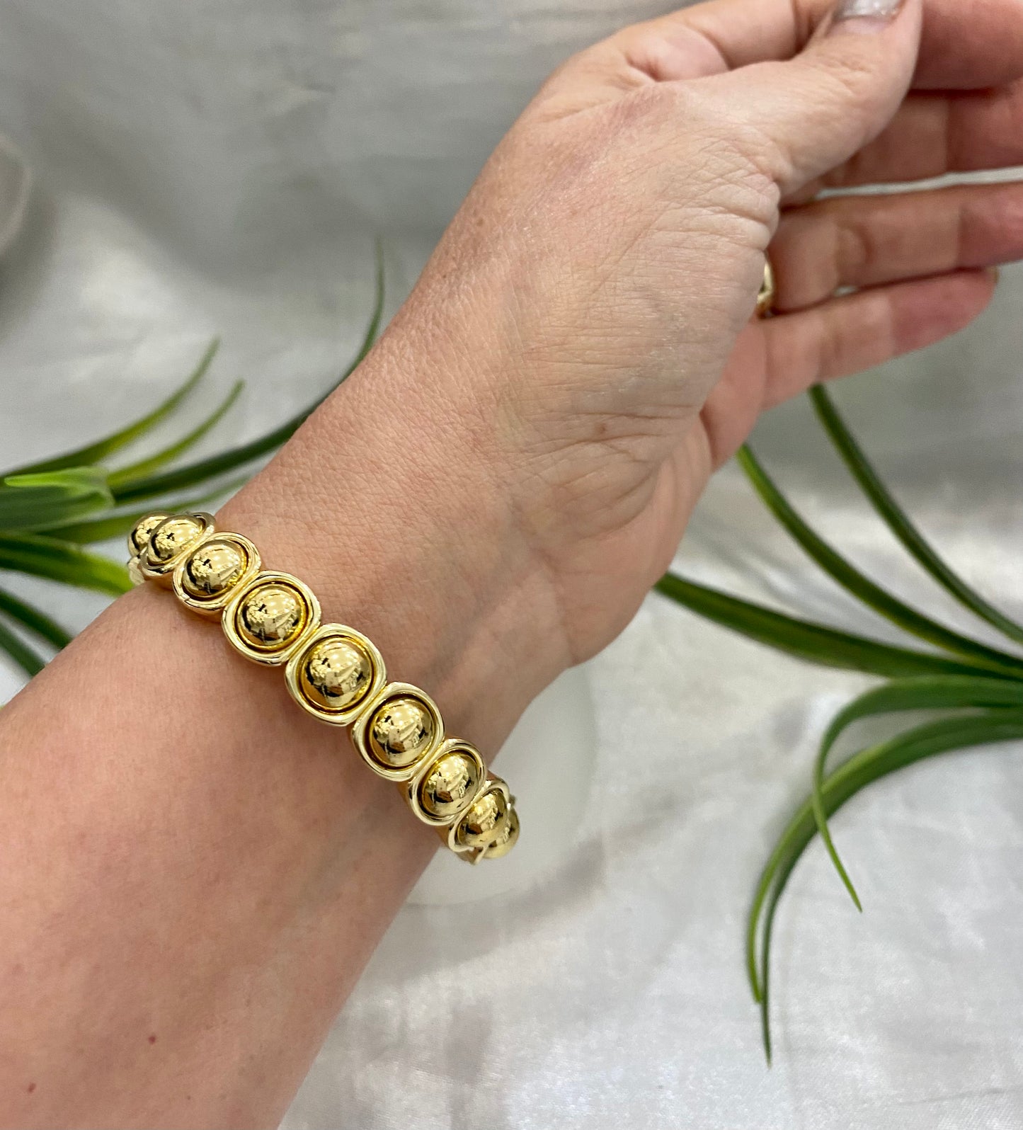 Pulsera de cuadro bolita