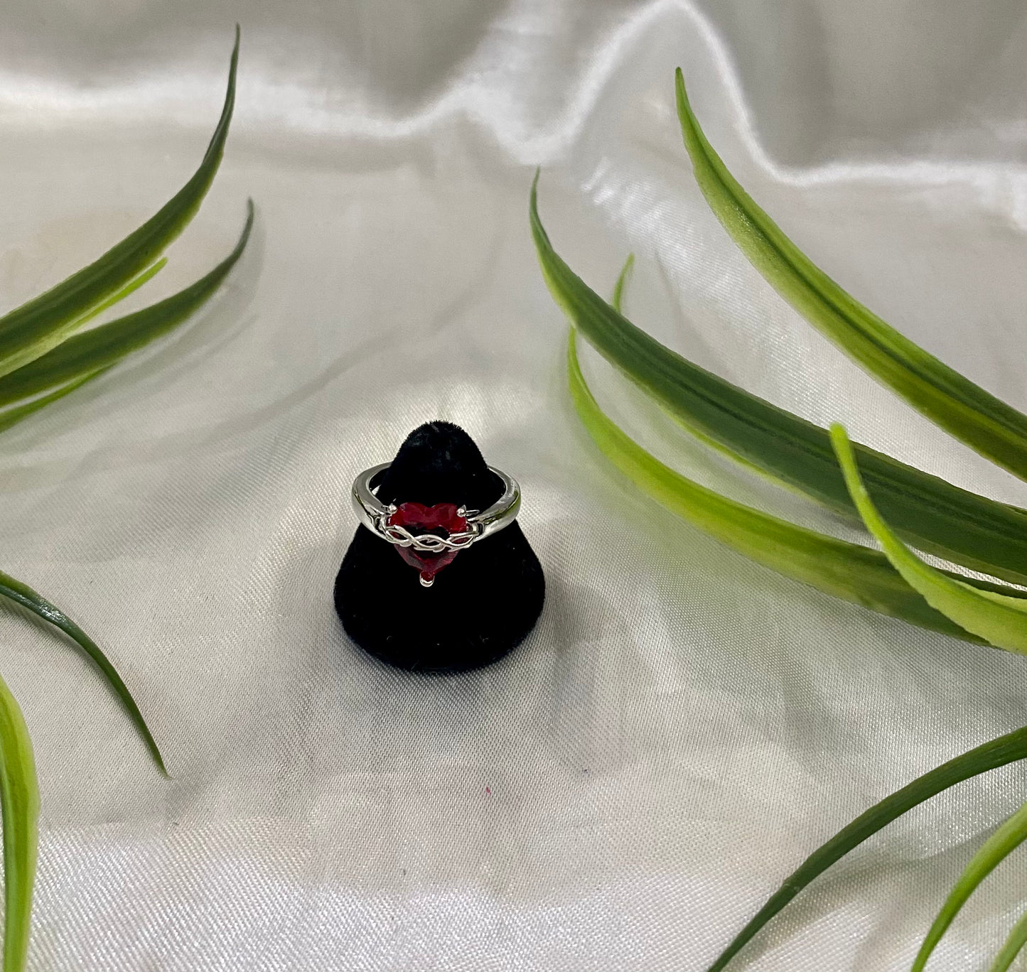 Anillo Sagrado Corazón Espinas