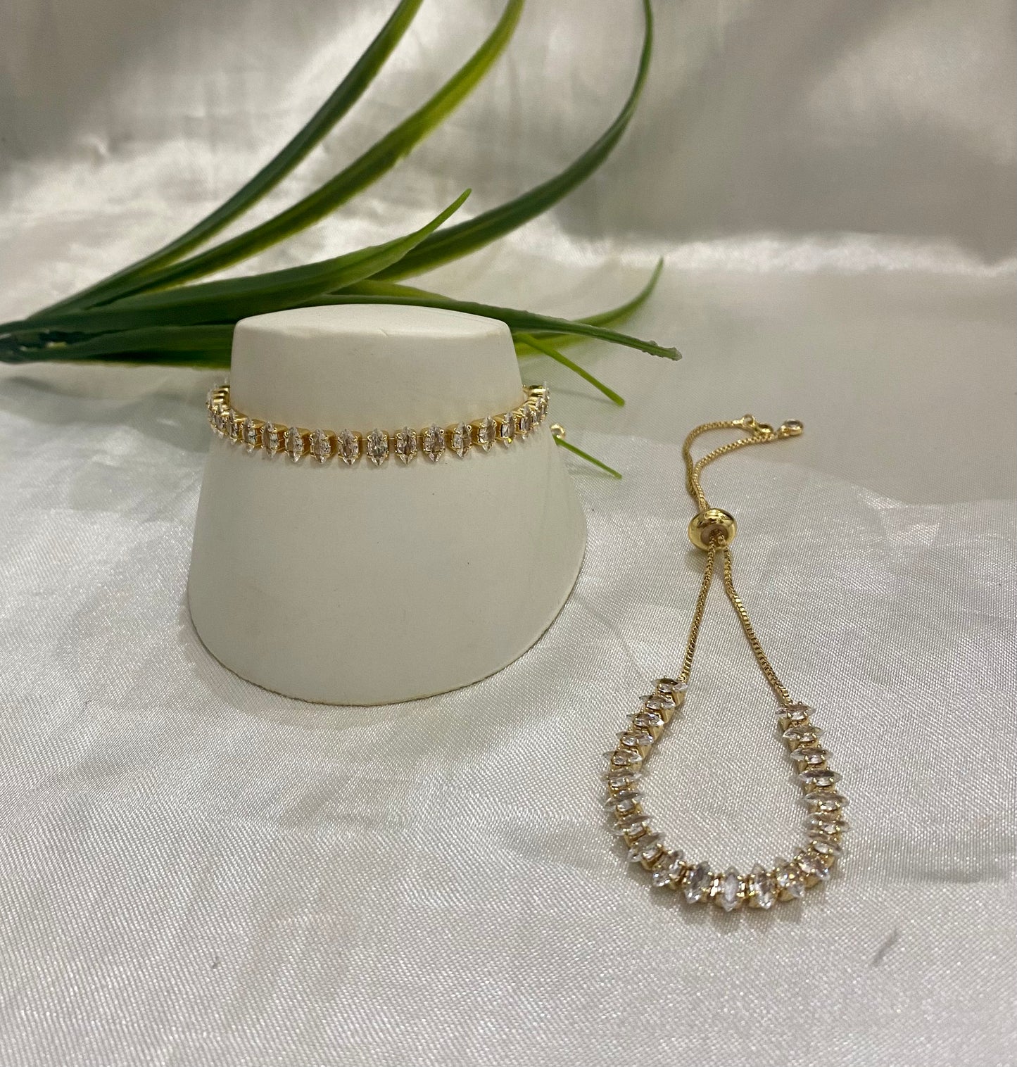 Pulso semilla Zirconia , oro laminado