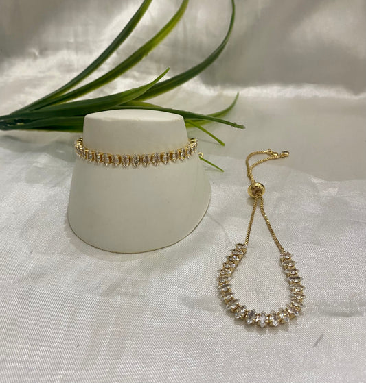 Pulso semilla Zirconia , oro laminado