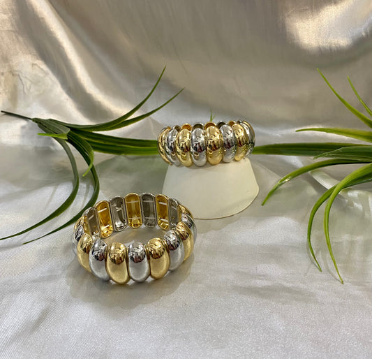 Pulsera Cúpula Bicolor