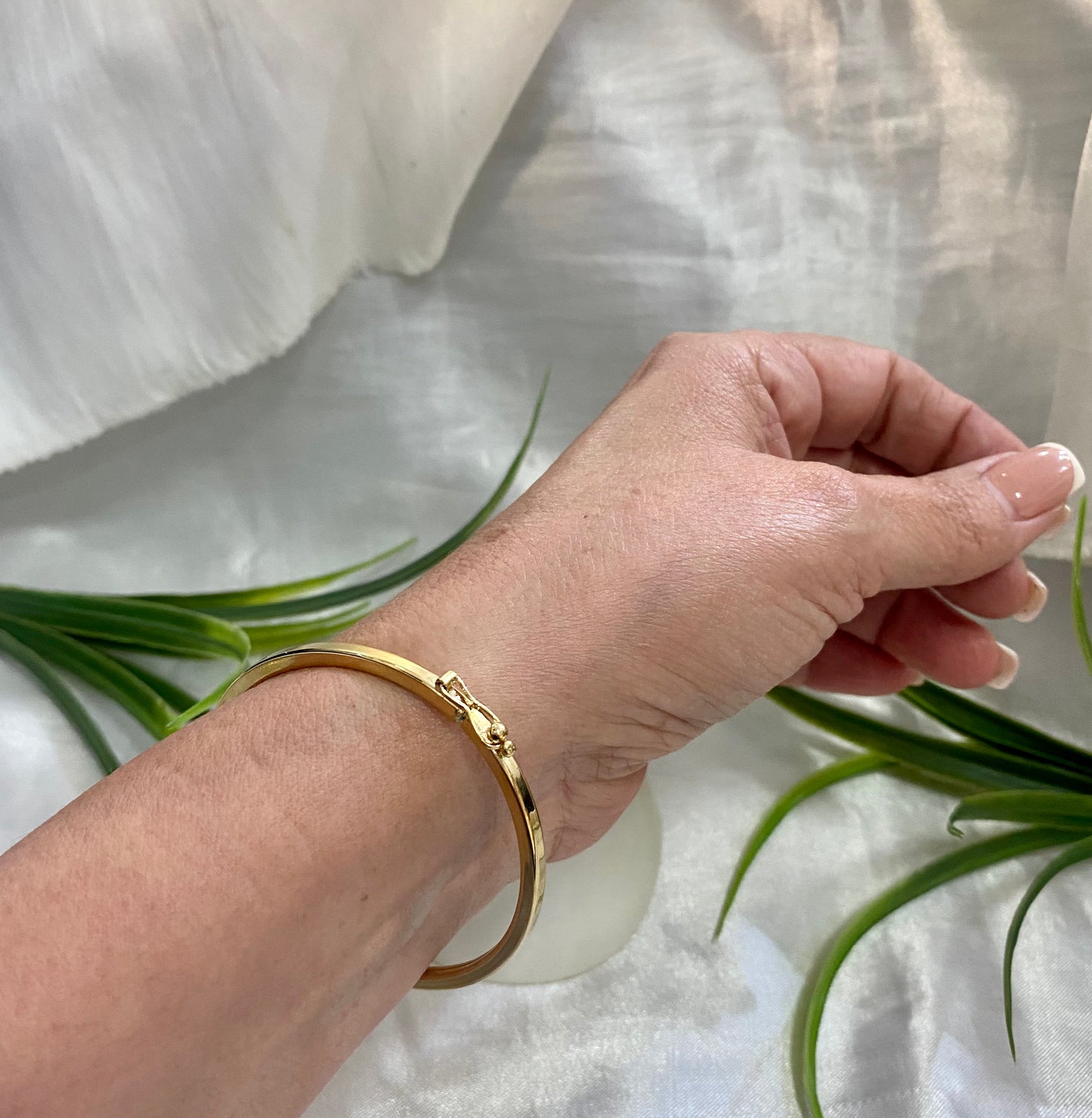 Pulseras de Aro delgadas