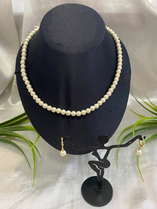 Collar y aretes de Perla Mayorca #6